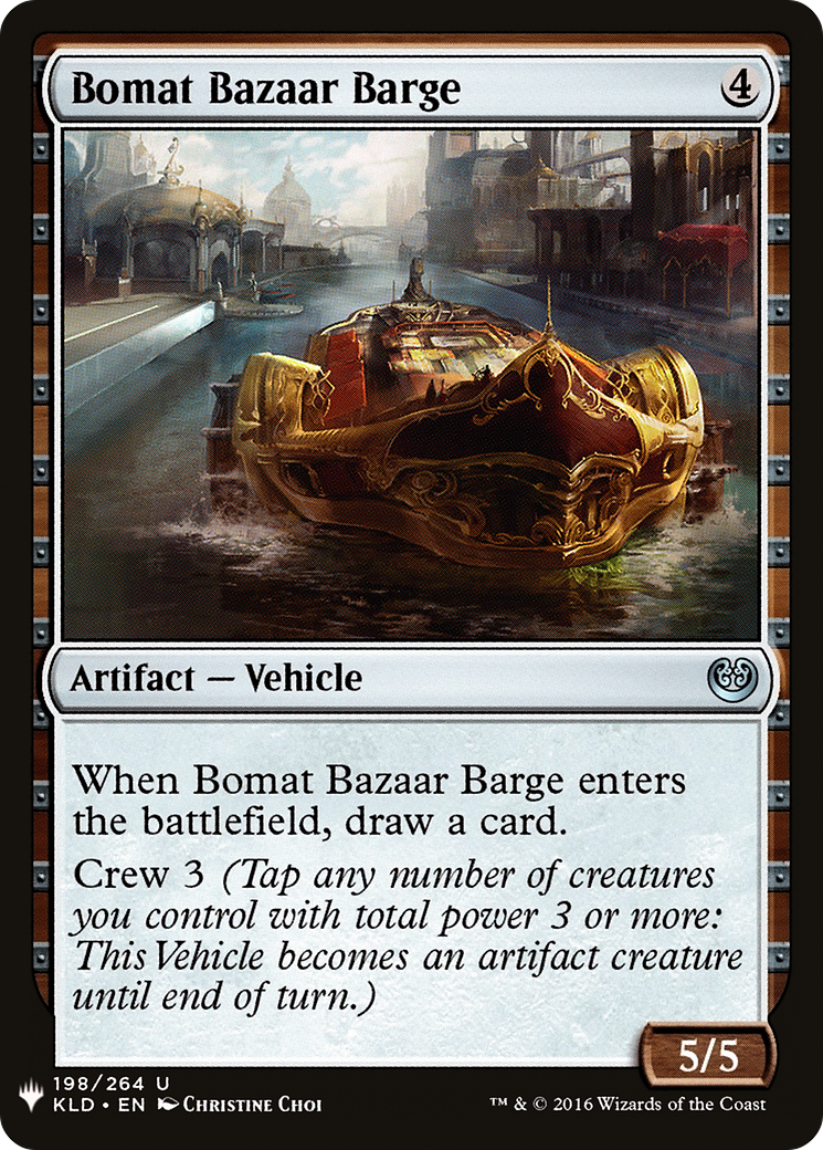 Bomat Bazaar Barge (LIST-KLD-198) [The List]