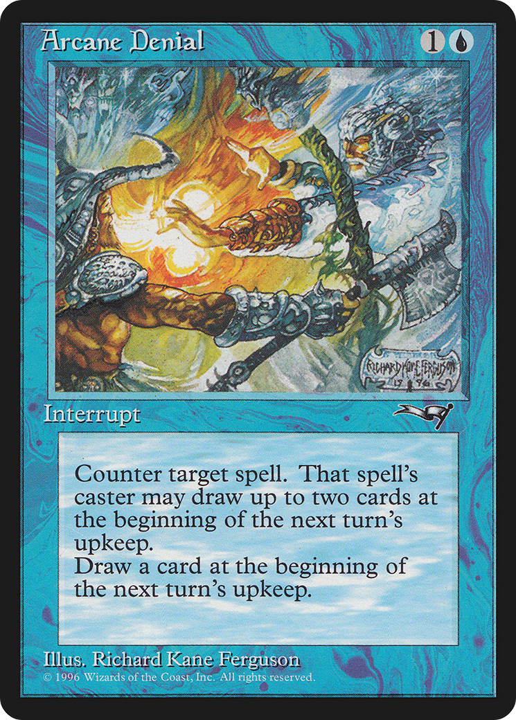 Arcane Denial (Axe) (ALL-033) [Alliances]