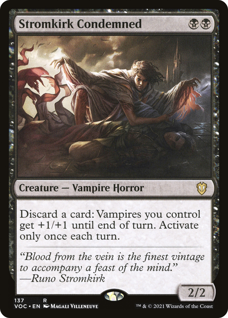 Stromkirk Condemned (VOC-137) [Crimson Vow Commander]