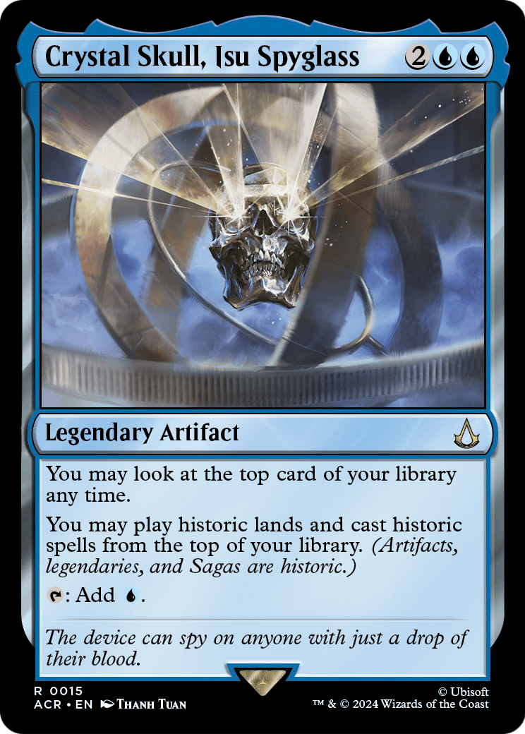 Crystal Skull, Isu Spyglass (ACR-015) [Assassin's Creed]