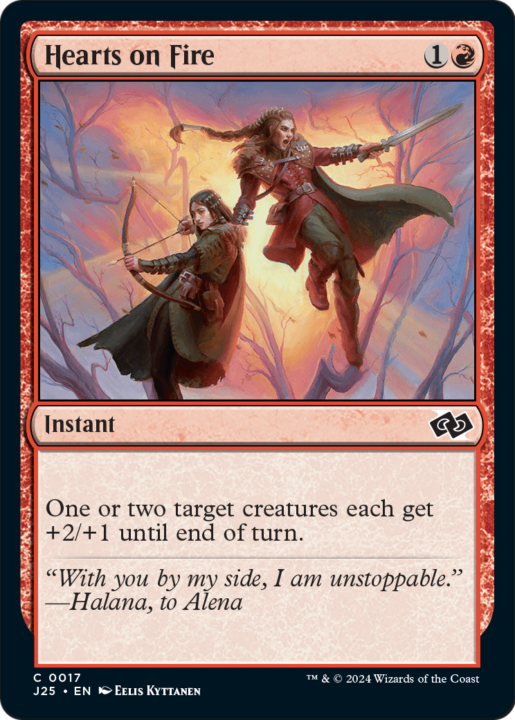 Hearts on Fire (J25-017) [Foundations Jumpstart]