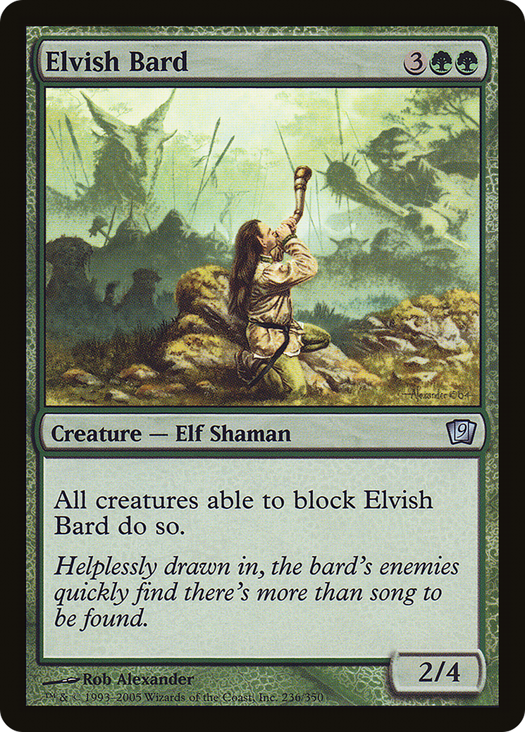 Elvish Bard (9ED-236) [9th Edition]