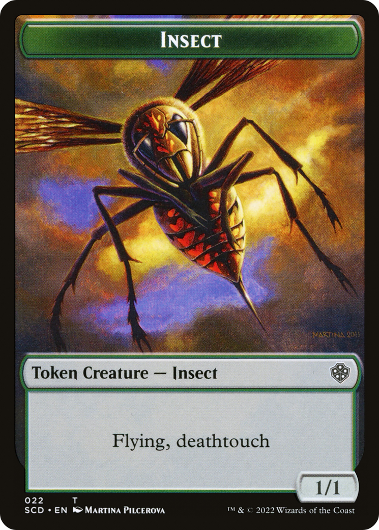 Insect (TSCD-022) [Starter Commander Deck Tokens]