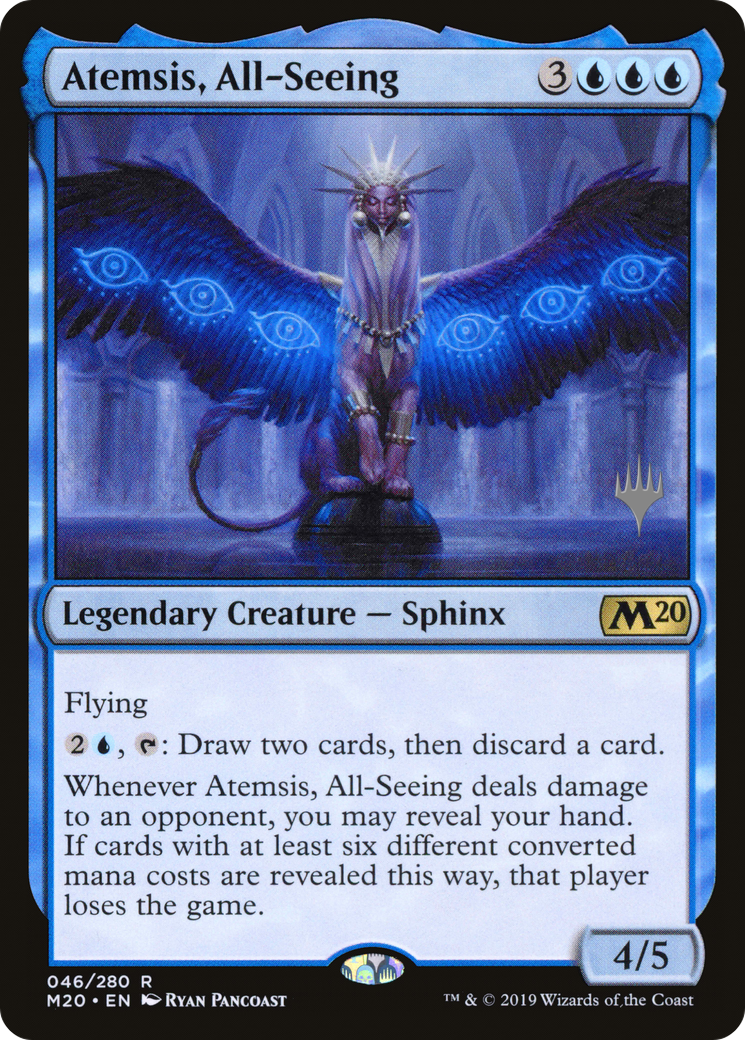 Atemsis, All-Seeing (PPM20-046) [Promo Pack: Core Set 2020 Promos]