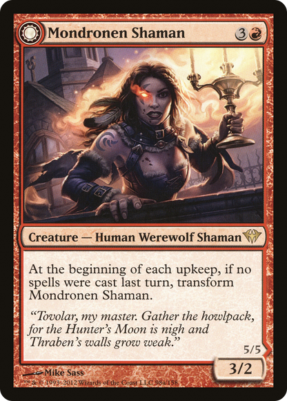 Mondronen Shaman (DKA-098) [Dark Ascension]