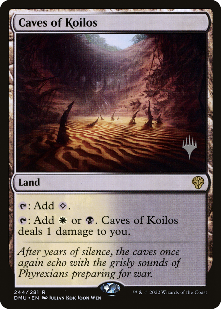 Caves of Koilos (PPDMU-244) [Promo Pack: Dominaria United Promos] Foil