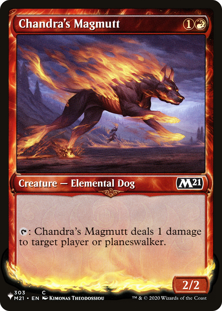 Chandra's Magmutt (LIST-M21-303) (Showcase) [The List Reprints]
