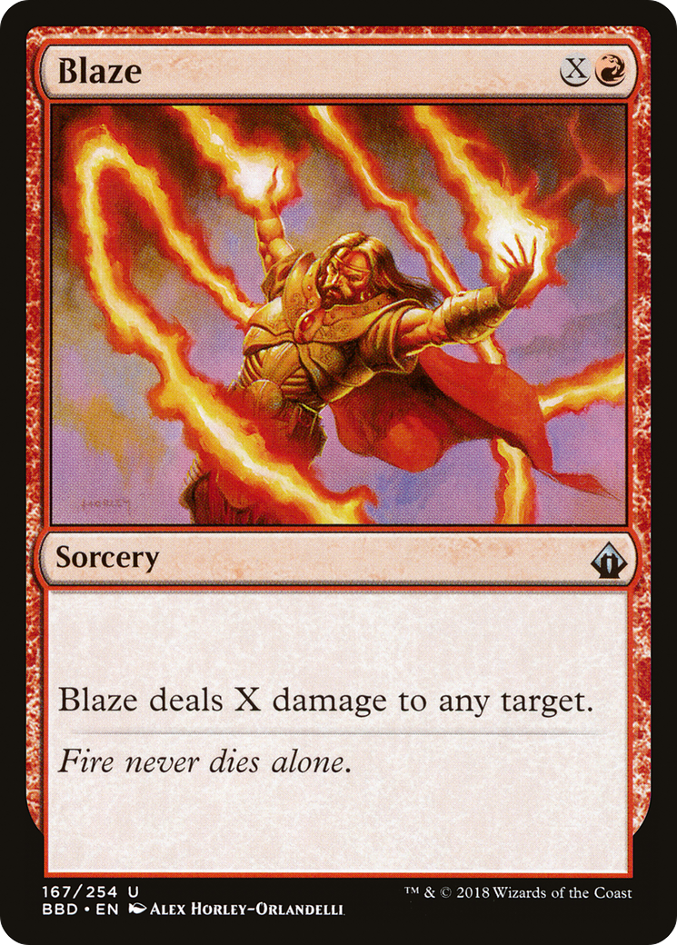 Blaze (BBD-167) [Battlebond] Foil