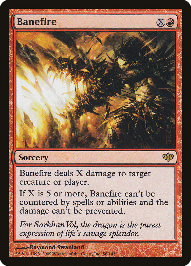 Banefire (CON-058) [Conflux]