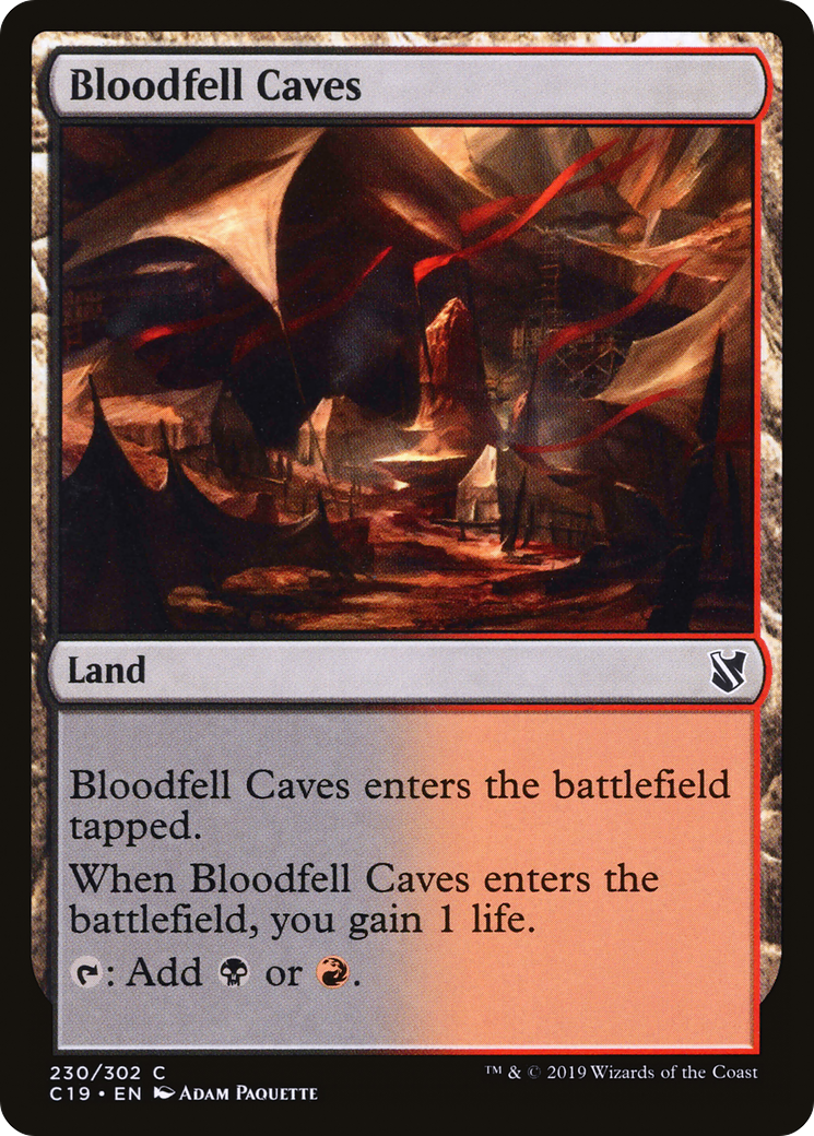 Bloodfell Caves (C19-230) [Commander 2019]