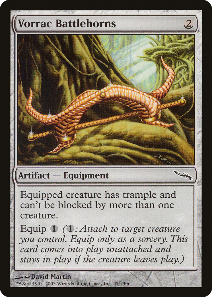 Vorrac Battlehorns (MRD-271) [Mirrodin]