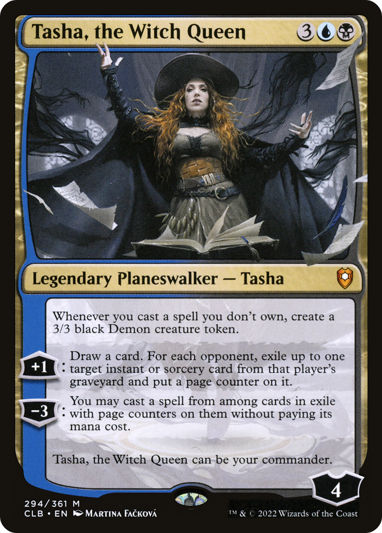 Tasha, the Witch Queen (CLB-294) [Commander Legends: Battle for Baldur's Gate] Foil