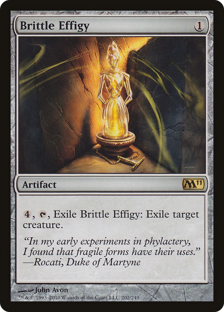 Brittle Effigy (M11-202) [Magic 2011] Foil