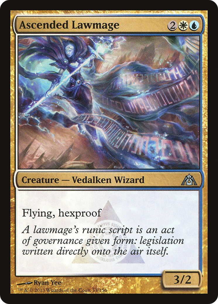 Ascended Lawmage (DGM-053) [Dragon's Maze] Foil