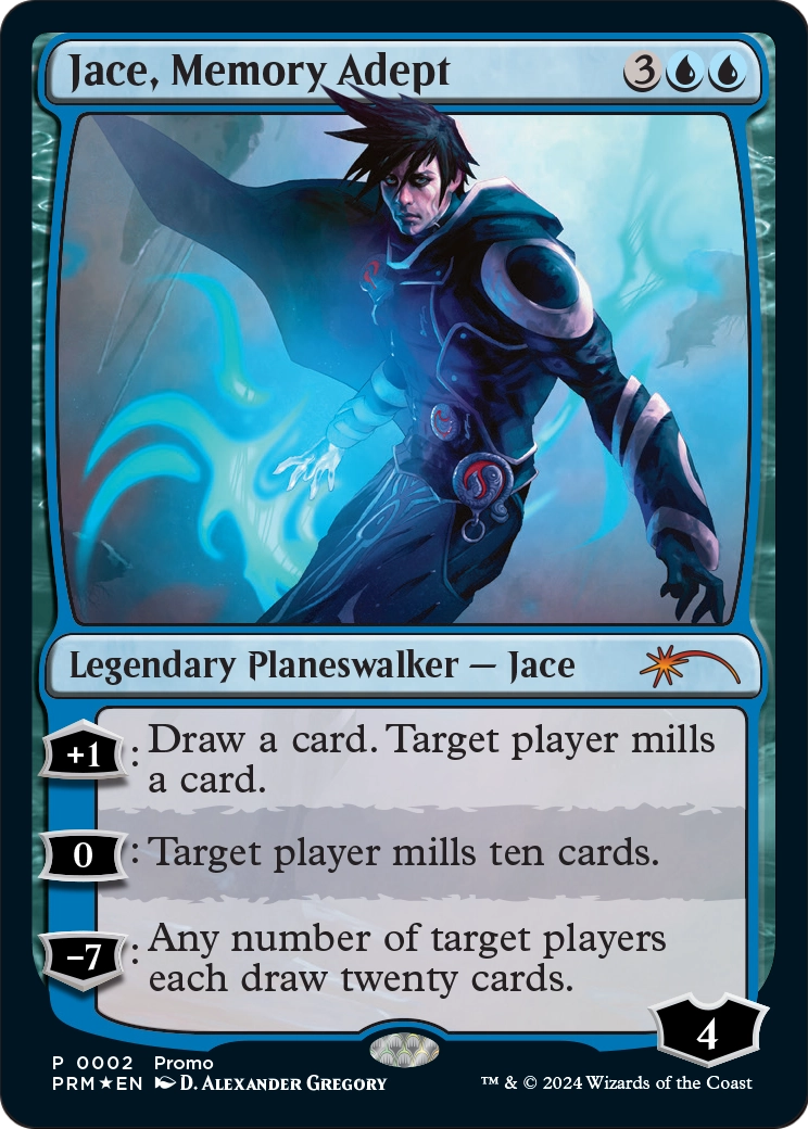 Jace, Memory Adept (Deluxe Commander Kit) (UMP-002) [Media and Collaboration Promos] Foil