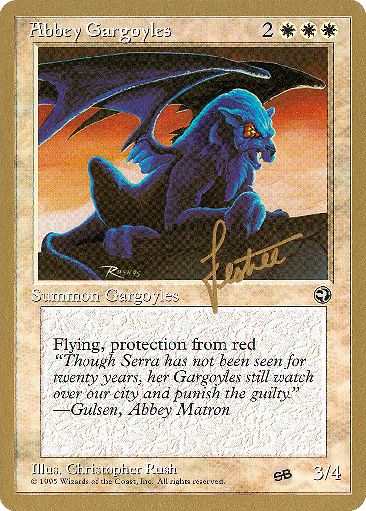 Abbey Gargoyles - 1996 Bertrand Lestree (HML) (SB) [Pro Tour Collector Set]