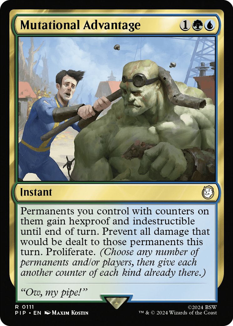 Mutational Advantage (PIP-111) [Fallout] Foil