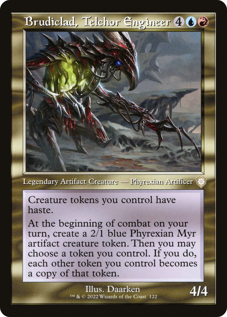 Brudiclad, Telchor Engineer (Retro Frame) (BRC-122) [The Brothers' War Commander]