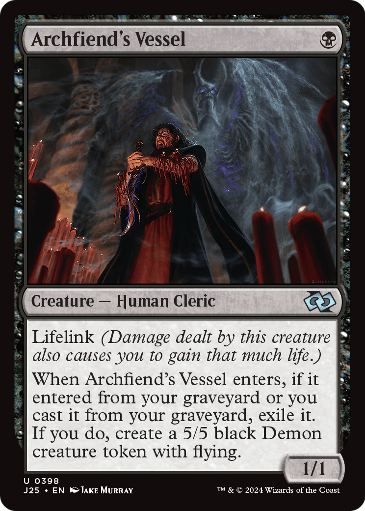 Archfiend's Vessel (J25-398) [Foundations Jumpstart]