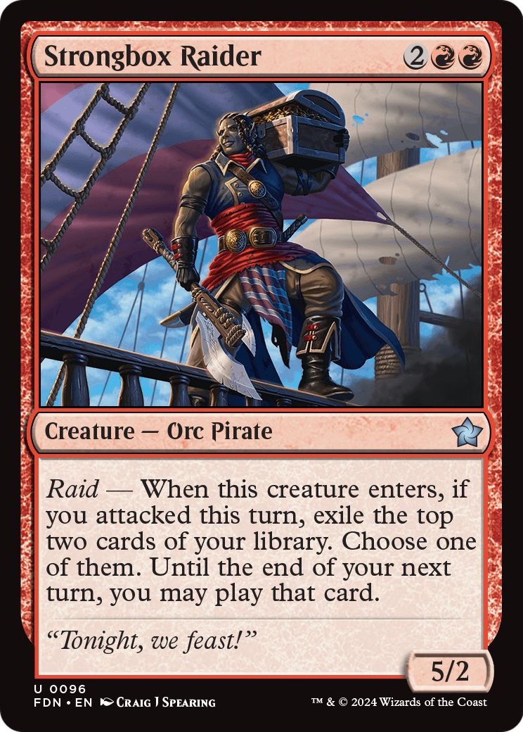 Strongbox Raider (FDN-096) [Foundations] Foil
