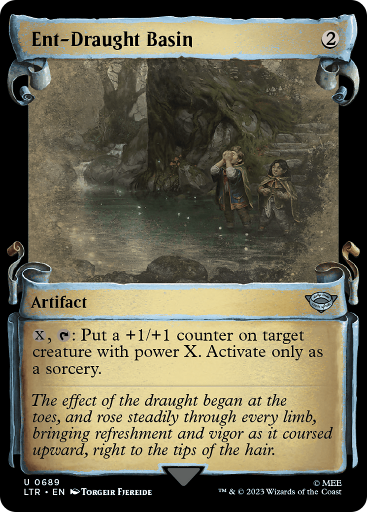 Ent-Draught Basin (Showcase Scrolls) (LTR-689) [The Lord of the Rings: Tales of Middle-earth] Foil
