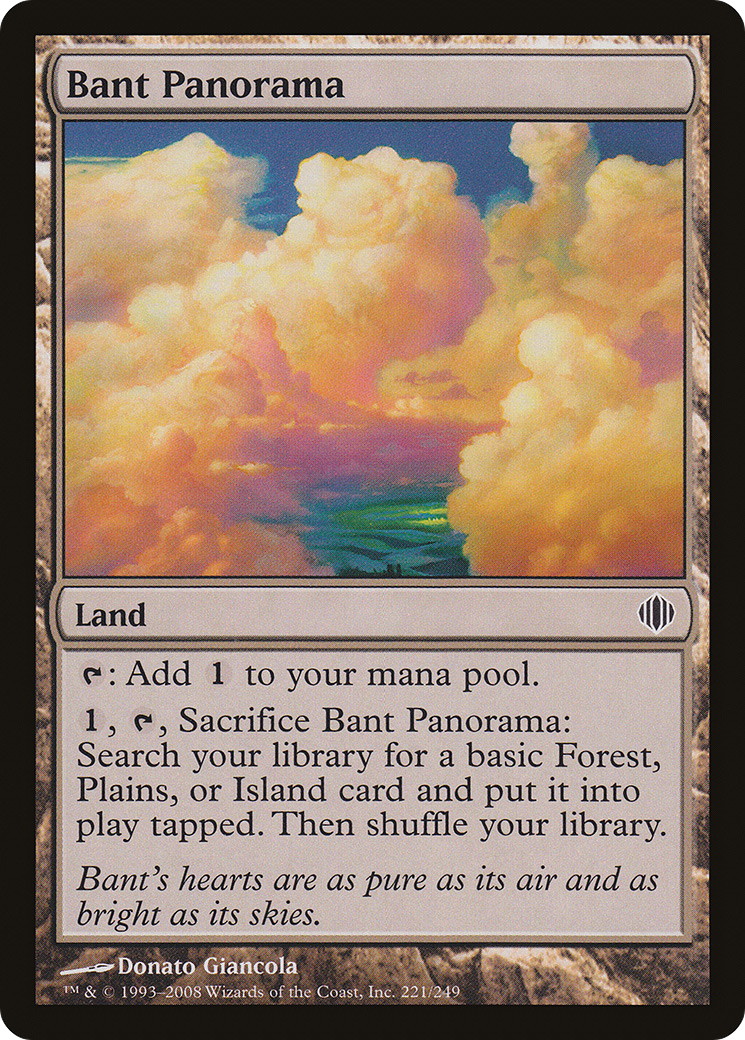 Bant Panorama (ALA-221) [Shards of Alara]