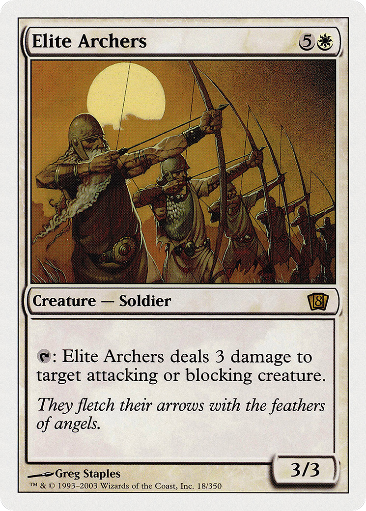 Elite Archers (8ED-018) [8th Edition] Foil