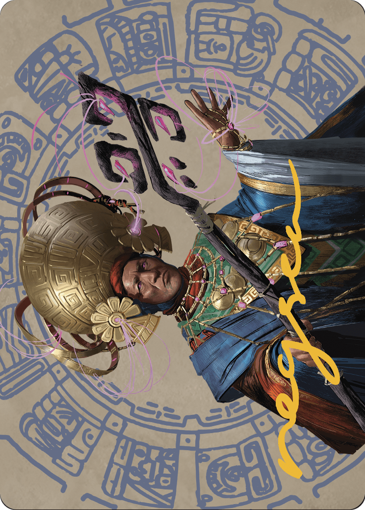 Akal Pakal, First Among Equals // Akal Pakal, First Among Equals (ALCI-046) (Borderless) [The Lost Caverns of Ixalan Art Series] Foil