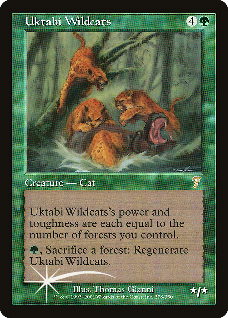 Uktabi Wildcats (7ED-278★) [7th Edition]