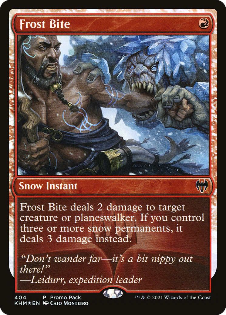 Frost Bite (PPKHM-404) [Promo Pack: Kaldheim]