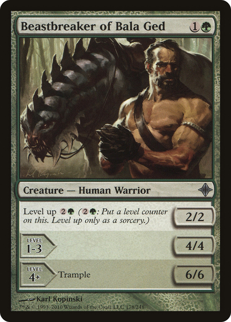 Beastbreaker of Bala Ged (ROE-178) [Rise of the Eldrazi] Foil