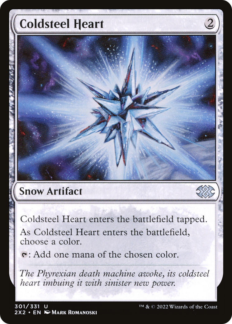 Coldsteel Heart (2X2-301) [Double Masters 2022] Foil