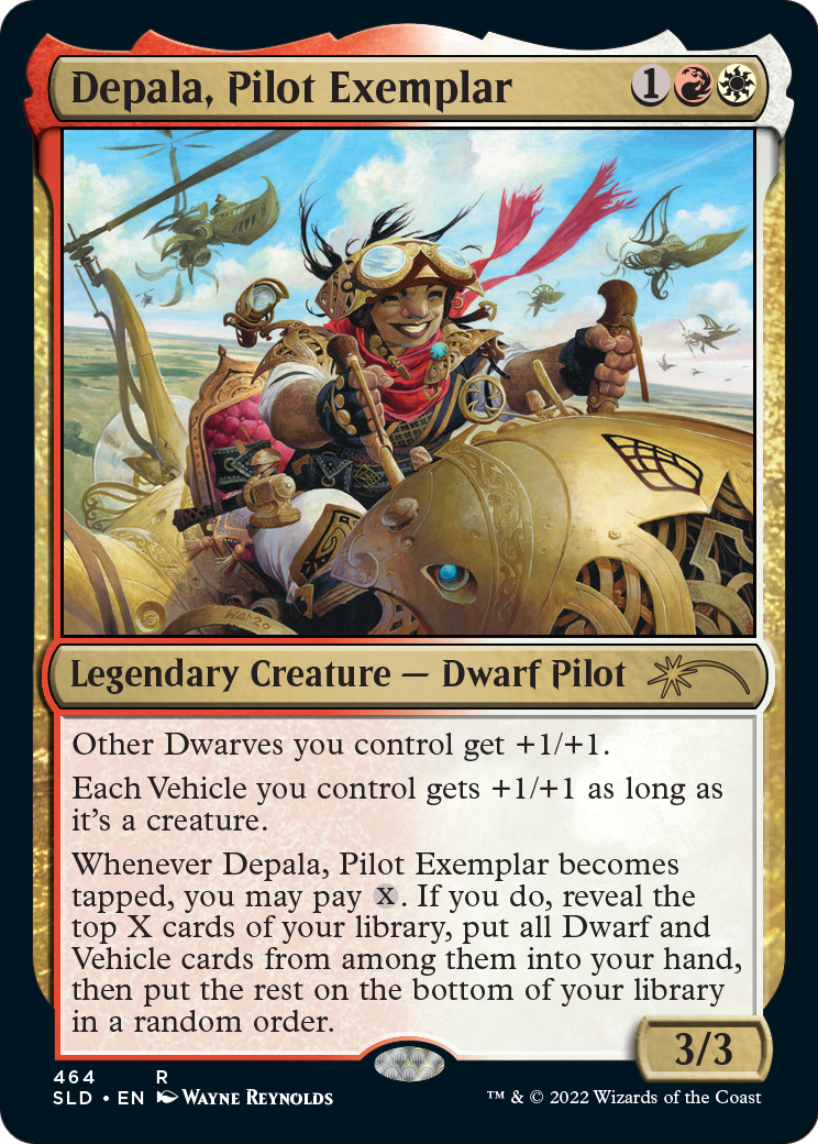 Depala, Pilot Exemplar (SLD-464) [Secret Lair Drop] Foil