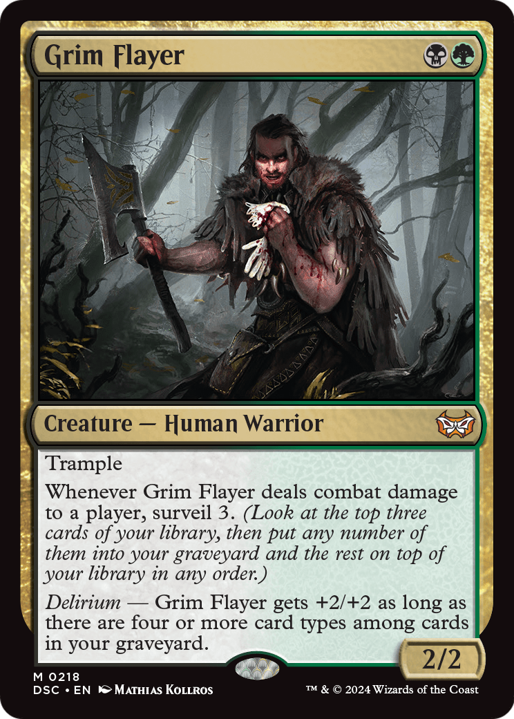 Grim Flayer (DSC-218) [Duskmourn: House of Horror Commander]