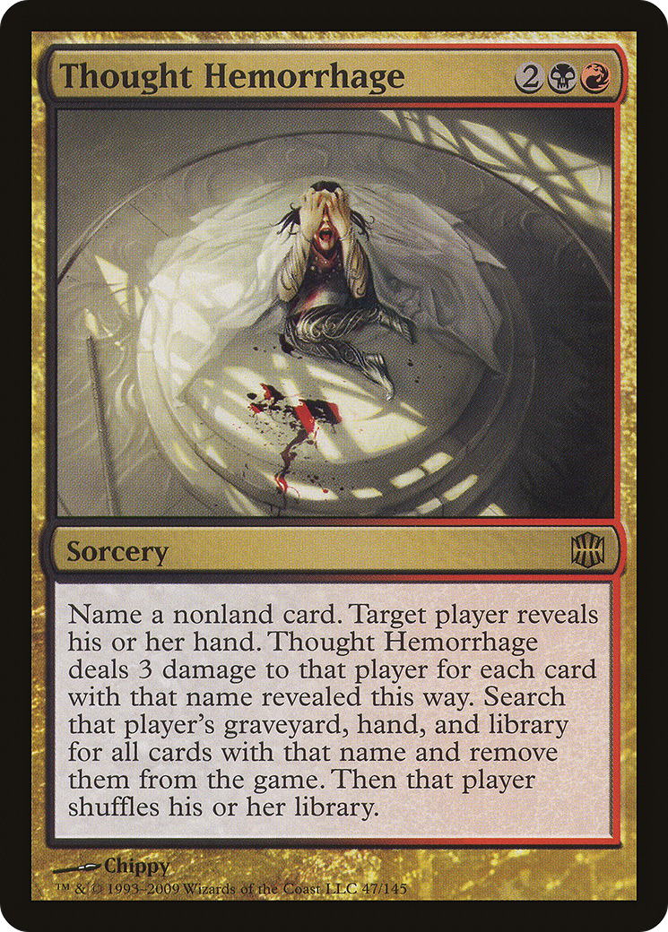 Thought Hemorrhage (ARB-047) [Alara Reborn] Foil