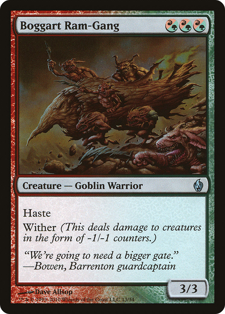 Boggart Ram-Gang (PD2-013) [Premium Deck Series: Fire and Lightning] Foil