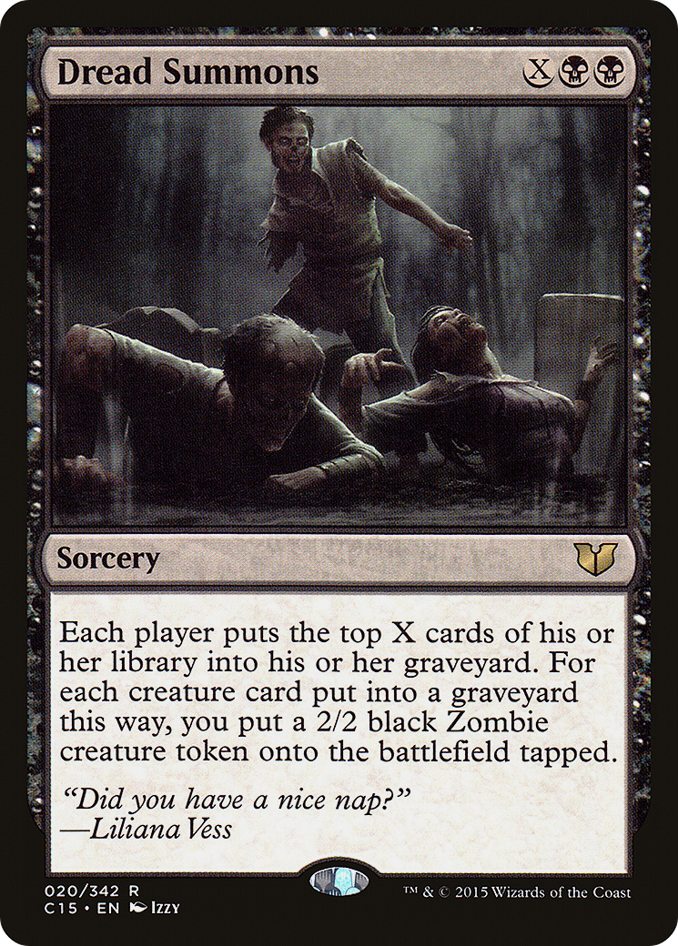 Dread Summons (C15-020) [Commander 2015]