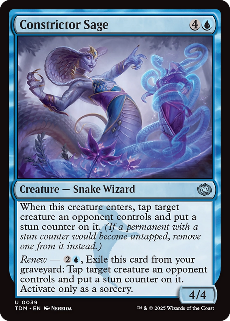 Constrictor Sage (TDM-039) [Tarkir: Dragonstorm]
