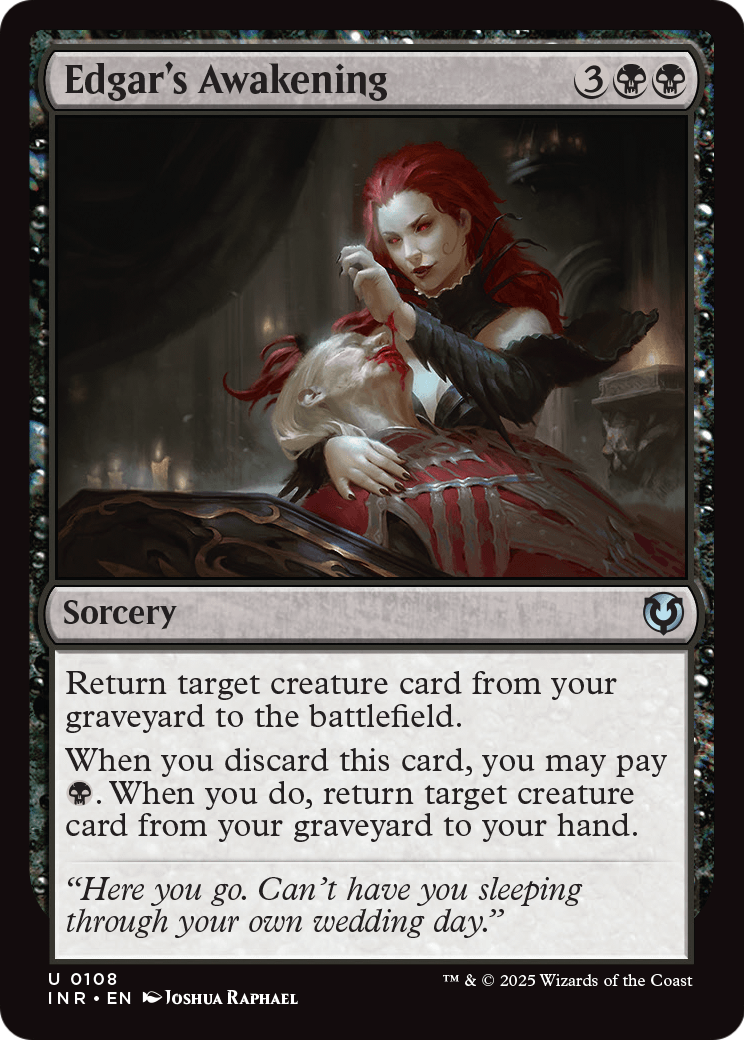 Edgar's Awakening (INR-108) [Innistrad Remastered]