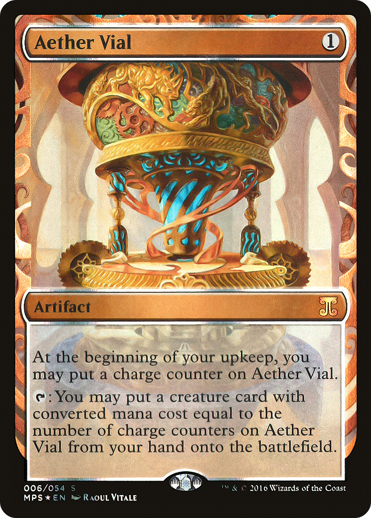 Aether Vial (MPS-006) [Kaladesh Inventions] Foil
