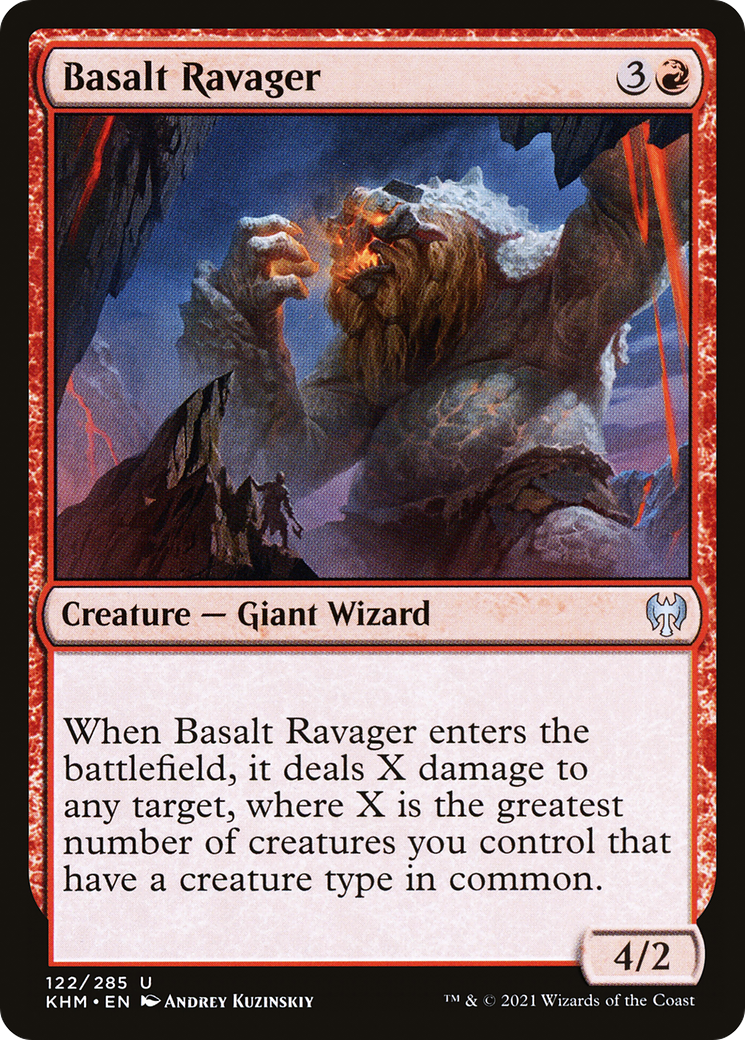 Basalt Ravager (KHM-122) [Kaldheim]