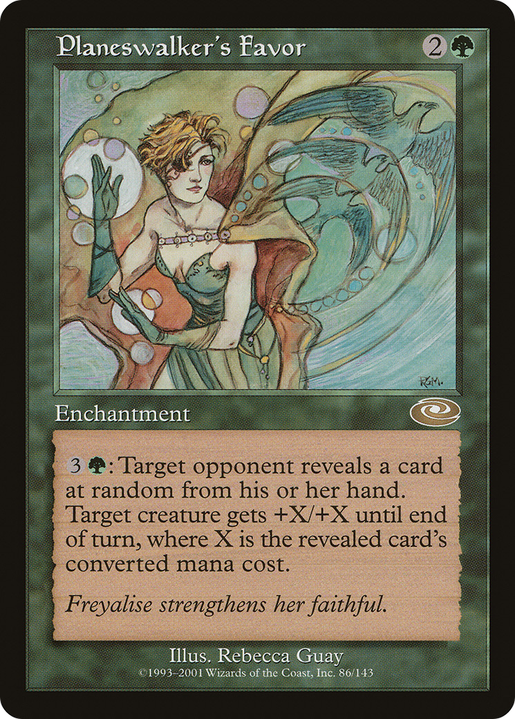 Planeswalker's Favor (PLS-086) [Planeshift] Foil