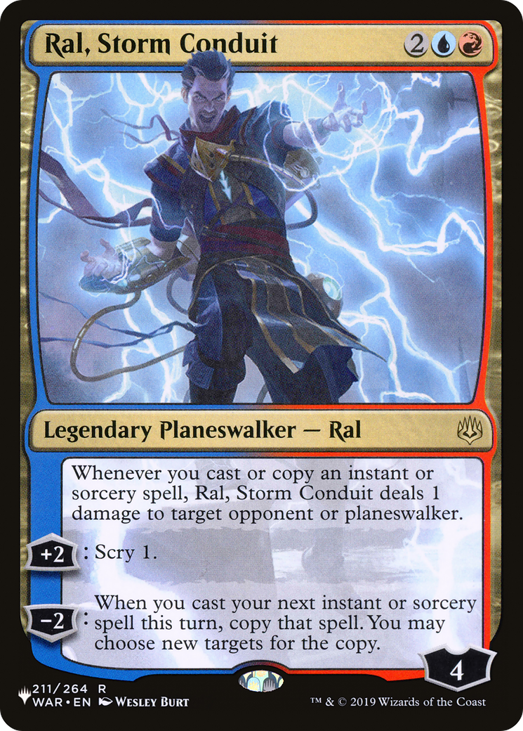 Ral, Storm Conduit (LIST-WAR-211) [The List]