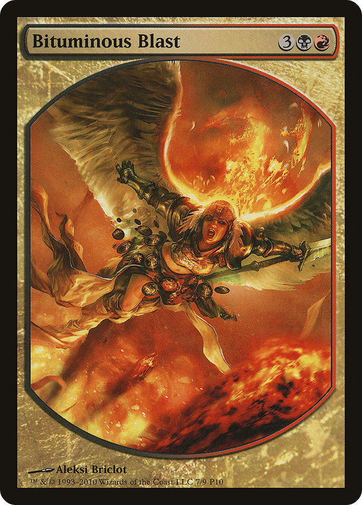 Bituminous Blast (MPRP-007) [Magic Player Rewards 2010]