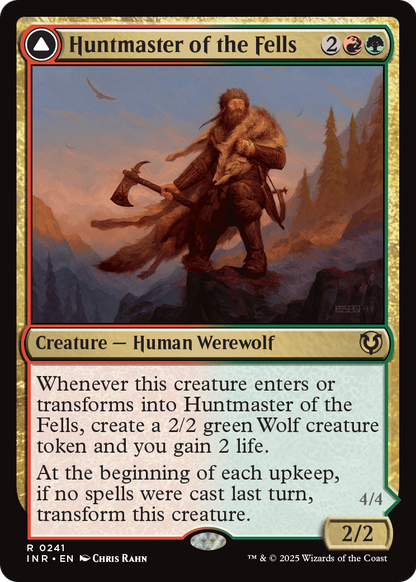 Huntmaster of the Fells (INR-241) [Innistrad Remastered] Foil