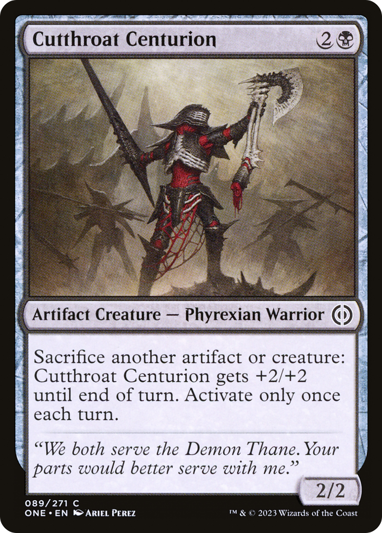 Cutthroat Centurion (ONE-089) [Phyrexia: All Will Be One]