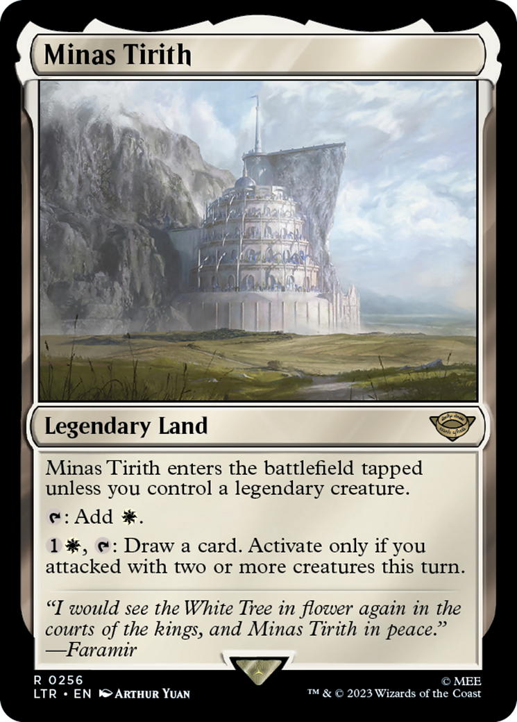 Minas Tirith (LTR-256) [The Lord of the Rings: Tales of Middle-earth] Foil