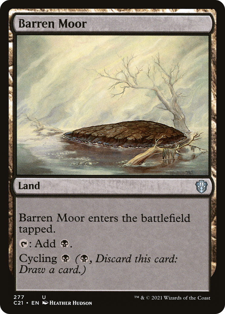 Barren Moor (C21-277) [Commander 2021]