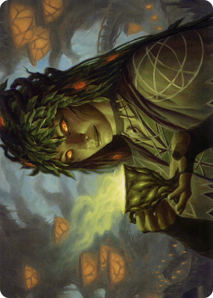 Dina, Soul Steeper // Dina, Soul Steeper (ASTX-023) (Borderless) [Strixhaven Art Series] Foil