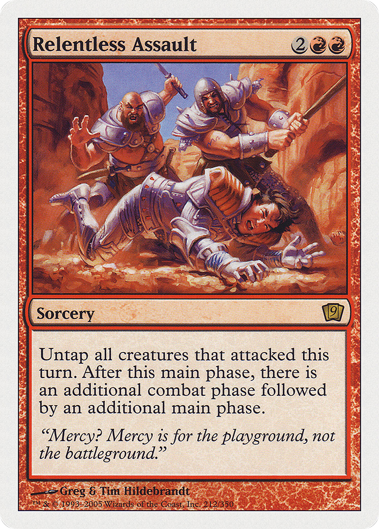 Relentless Assault (9ED-212) [9th Edition]